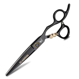 XUANFENG 6 Inch Professional Hair Scissors Japanese 440C Personalized Barber Cutting and Thinning Scissors Set