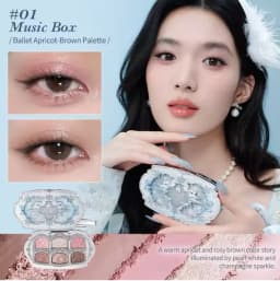 Flower Knows Makeup Swan Ballet Eyeshadow Palette Natural Nude Matte Shimmer Strawberry Cupid Glitter Pigment Eye Shadow Pallete