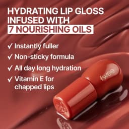 FWEE 3D VOLUMING GLOSS,Lightweight Texture,Crystal Clear&Hydrating,Non-Sticky&Clear,Glossy Film,Korean Cosmetic,Korean Makeup