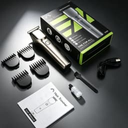 Electric Hair Clipper Hair Cutting Machine For Men Type-C Rechargeable Grooming Tools