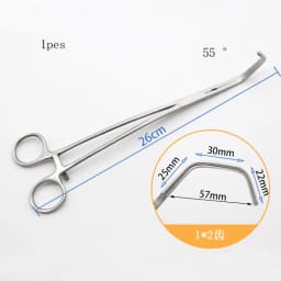 Separation Ligature Forceps Right Angle Hemostatic Forceps Vascular Forceps Fine Elbow Forceps Holding Tissue Forceps Surgical I