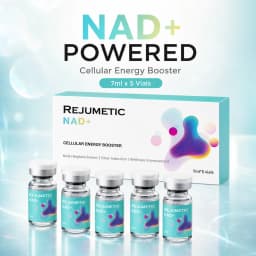 2026 Newest NAD+ Glow Serum Deep Hydration Miosturezing Smoothing Der.pen Skin Booster Beauty Korean Skin Care 7mlx5Vials