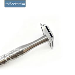 KAMPFE Manual Safety CNC - Processed Stainless Steel for Wet Shaving sensitive skin