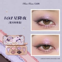 Flower Knows Strawberry Cupid Collection Facial Complexion Palette Blush Eyeshadow Highlighter Flower Know Face Bronzer Palette