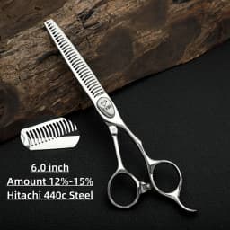 6.0-6.5 inch Professional Hairdressing Scissors,Japanese 440c Steel Hair Cutting Machine,Salon High Quality Barber Accessories