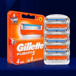 Gillette Fusion 5 Razor Blades Replacement Blades for Men's Wet Razors