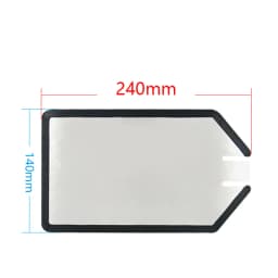 Neutral Electrode /Reusable Patient Plate for Diathermy Electrocautery Unit ESU with Cotton Cover