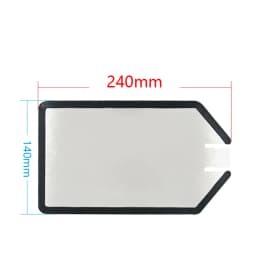 Neutral Electrode /Reusable Patient Plate for Diathermy Electrocautery Unit ESU with Cotton Cover