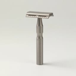 YAQI Ghost Titanium Safety Razor 1.10mm Lightweight for Men's Shaving Comfortable Grip And Balanced Feel