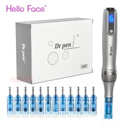 Dr. pen Ultima M8S Wireless Professional Derma Pen with 12 Needle Microneedle Anti Backflow Micro Pen 0.25 MM Needle length