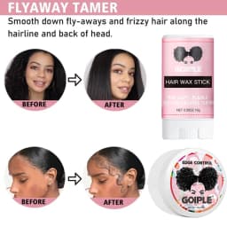 GOIPLE Electric Hot Comb Set, 3 Heat Settings Negative Ion Straightening Comb with Edge Styling and Lace Wig Accessories
