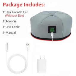 Red Light Therapy Cap Device Near Infrared LED Helmet for Hair growth Treatment Hat Prevant Loss Head Relaxation Relief Scalp