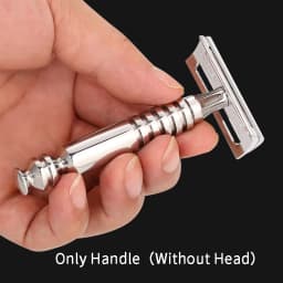 316 L Stainless Steel Double Edge Safety Razor Handle(Without Head)