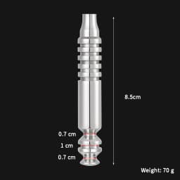 316 L Stainless Steel Double Edge Safety Razor Handle(Without Head)