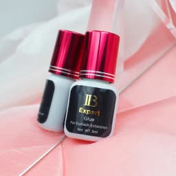 5ml Korea IB Ibeauty Expert Glue for Eyelash Extensions Original IB Wine Red Cap Lash Glue False Eyelash Adhesive Private Logo
