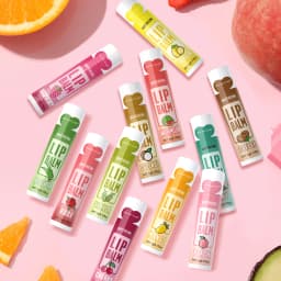 48PCS/ Box Moisturizing Lip Balm Set 5g12 Flower Fragrance Natural Fragrance Moisturizing and Brightening Lip Color Holiday Gift