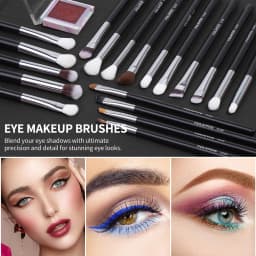 30PCs Professional Makeup Brushes Set Cosmetic Beauty Tools Foundation Eyeshadow Concealer Blend Brushes Fluffy Bristle Powder