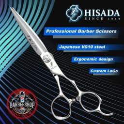 HISADA Hairdressing Scissors 6.0 Inch Scissors VG10 Material High End Salon Hair Cutting Professional Hairdressing Scissors