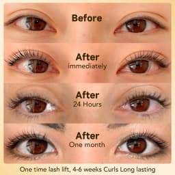 Gollee Eyelash Lifting Perm Kit Lasting 4-6 Weeks Lash Lift Set For Lash Curler Eyelash Enhancer Perm Treatment Set Makeup Tools