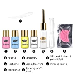 1 PC Professional Eye Lash Lift Curling 99 Eyelash Perming Kit Lash Lifting Lamination Beauty Salon Perm Makeup Tools Adhesive