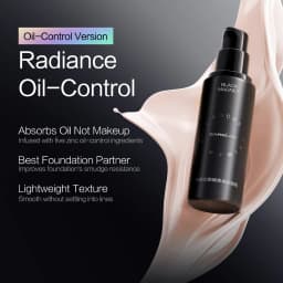 CARSLAN Black Magnet Soft Focus Primer Makeup Base Oil Control Long-lasting Blurring Pores Anti-Dullness Smooth Non-sticky