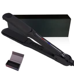 Infrared Hair Flat Iron 450°F Professional Hair Straightener Curler Ceramic Fast Heating Plate 230℃ Salon Hair Iron Dual Voltage