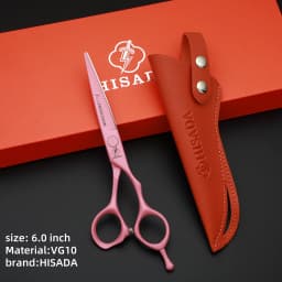 HISADA Hairdressing Scissors 5.5 Inch Hair Cutting Machine VG10 Material High Grade Scissors Professional Hair Salon