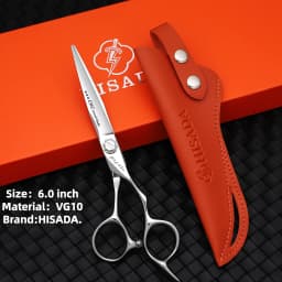 HISADA Hairdressing Scissors 5.5 Inch Hair Cutting Machine VG10 Material High Grade Scissors Professional Hair Salon