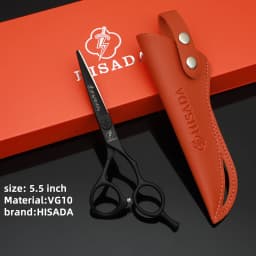 HISADA Hairdressing Scissors 5.5 Inch Hair Cutting Machine VG10 Material High Grade Scissors Professional Hair Salon