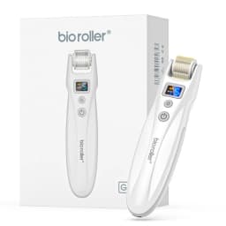 Bio Roller G5 540 Needles EMS Microneedling Derma Roller LED Light Therapy Vibration Microcurrent Facial Device With 2Pcs Heads