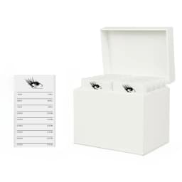 Wholesale CNKESS Wholesale Beauty Salon 10 Layers Acrylic Eyelash Extensions Storage Box Lash Tile Palette Box