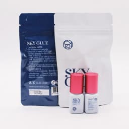 5/10pcs Original Korea Sky S+ Lashes Glue Lady Black Adhesive 1-2S Fast Dry Sky Zone Strong Eyelash Extension Glue Makeup Tools