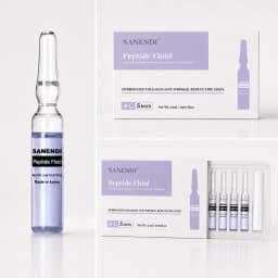 SANENDI Peptide Ampoule Series GSHI Moisturizing Liquid Solution For Eyes Face Care Purifying Serum Korean Skin Care 5/20vials