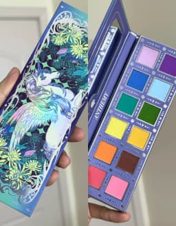 Anthemy 10 Color Matte Pearl Shimmer Glitter Chameleon Eyeshadow Palette