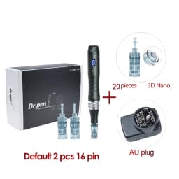Original Dr pen Ultima M8 With 22 Cartridge Wireless Microneedling Pen Skincare Kit Beauty Machine 0.25 mm Needle length