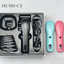 HUSH Professional Men Grooming Kit Cordless Hair Clipper Trimmer Foil Shaver 7200 8000RPM Rechargeable Barber Set