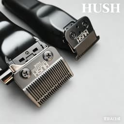 HUSH Professional Men Grooming Kit Cordless Hair Clipper Trimmer Foil Shaver 7200 8000RPM Rechargeable Barber Set