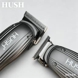 HUSH Professional Men Grooming Kit Cordless Hair Clipper Trimmer Foil Shaver 7200 8000RPM Rechargeable Barber Set