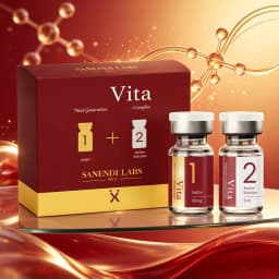 SANENDI ExoSet NAD PDRN 2 in 1 Serum Vita Collagen Essence Smoothing Lifting Hydrating Facial Care Beauty Salon Korean Skin Care
