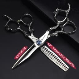 5.5/6/6.5/7/7.5/8/9 Inch Professional Hairdressing Scissors Barbershop Hair Cutting Shears Barber Thinning Japan Hair Scissors