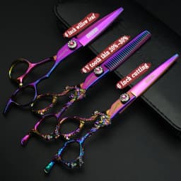 5.5/6/6.5/7/7.5/8/9 Inch Professional Hairdressing Scissors Barbershop Hair Cutting Shears Barber Thinning Japan Hair Scissors