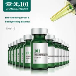 Zhangguang 101 Hair Shedding Proof & Strengthening Essence 10mlX16 Anti Hair Loss Chinese Herbal Medicine Therapy Tonic