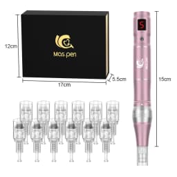 Homeuse Wilreless Ultima Microneedling Pen Professional Dermapen With 12pcs Tattoo Needles