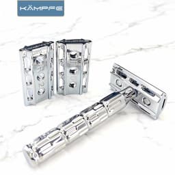 KAMPFE Manual quality razor Adjustable Single Blade Razor With 6 Shave Settings Non-Slip Handle For Men and Women