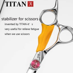Titan 6inch Cut Well Hairdressing Scissors Professional Barber Hair Scissors for