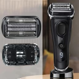 Shaver Head Replacement for Braun 92S 92B 92M Electric Shaver Series 9 Shaving Machines Razor Blade Silver A