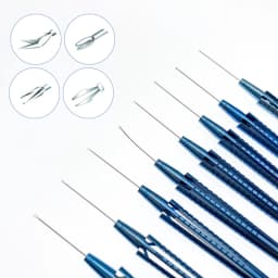 Gripping jaws Capsulorhexis Forcep Gripping forceps Virtreo-Retinal Ophthalmic microsurgery instrument