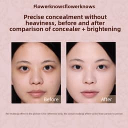 FLOWER KNOWS THE SWEETIE BEAR 4-Color Concealer Brighten Palette Covering Dark Circles Full Coverage Contouring Foundation