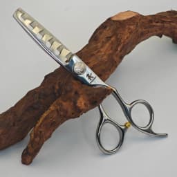 FnLune 6.0 Hairdressing Barber Hair Scissor Professional Hairdressers Barbers Stainless Steel Hair Cutting Shears Salon Barbers