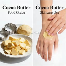 Pure Raw Natural Cocoa Butter Unrefined Handmade Soap Lipstick Pure 1000g